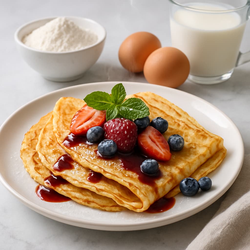 French Crepes — FamilyPlate recipe
