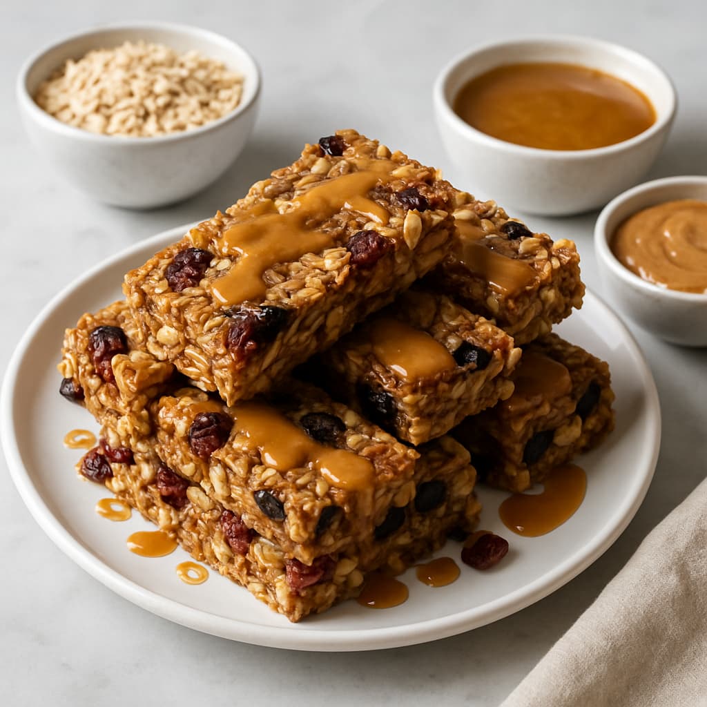 Fruit and Nut Granola Bars — FamilyPlate recipe
