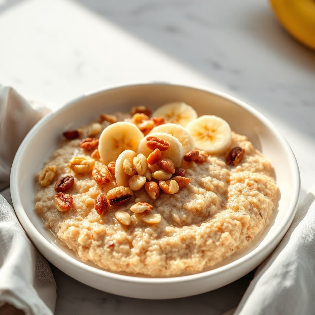 Fruit and Nut Oatmeal — FamilyPlate recipe