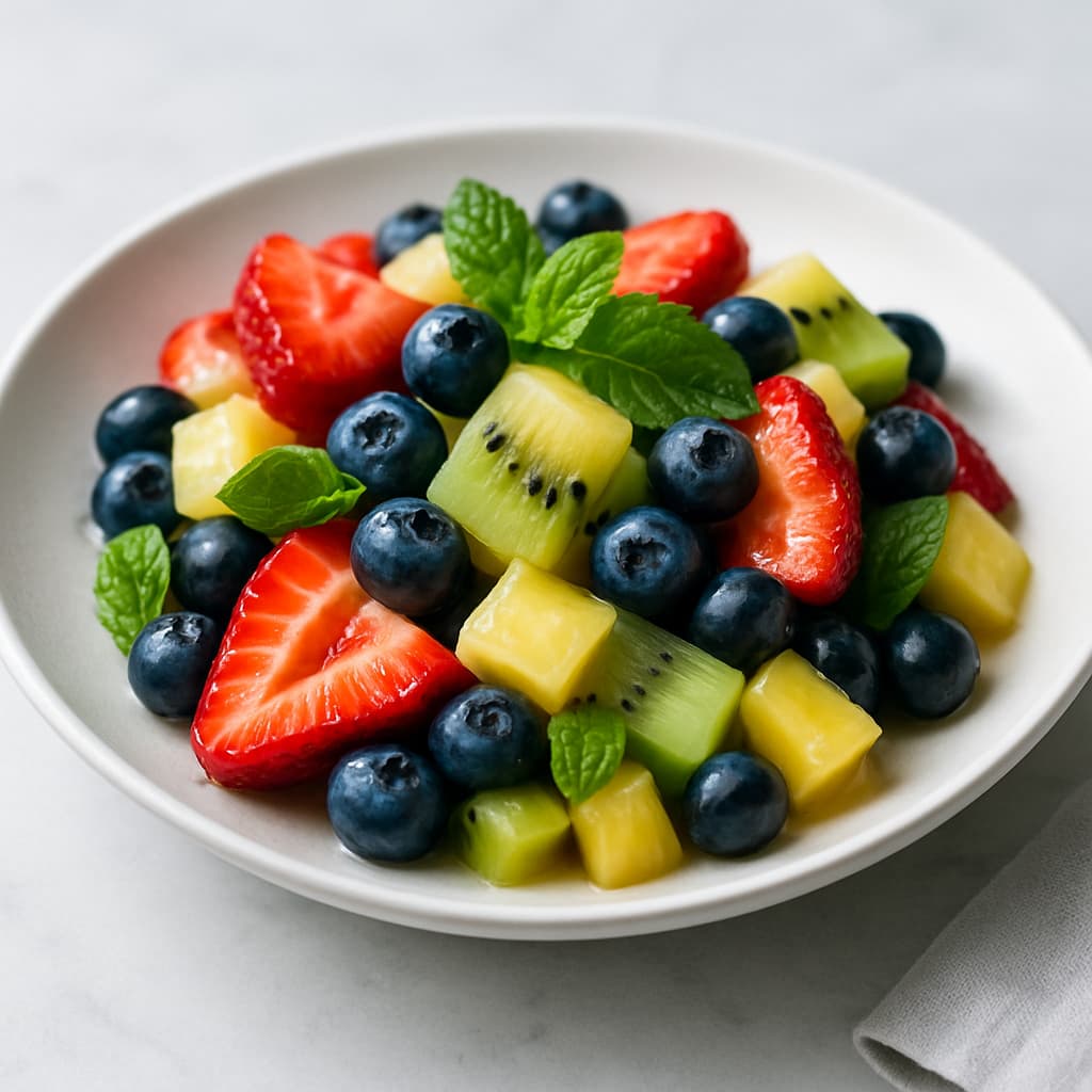 Fruit Salad with Mint — FamilyPlate recipe