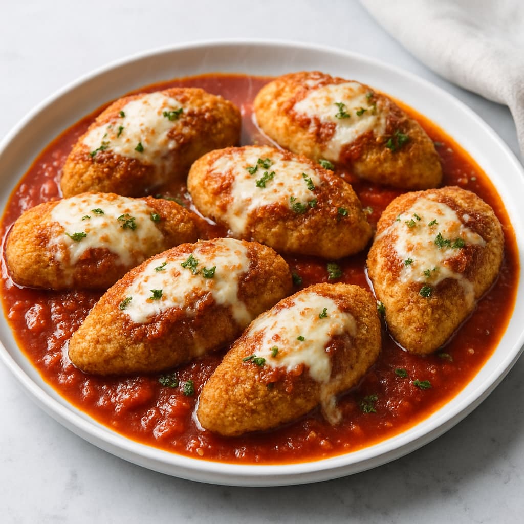 Gluten-Free Chicken Parmesan — FamilyPlate recipe