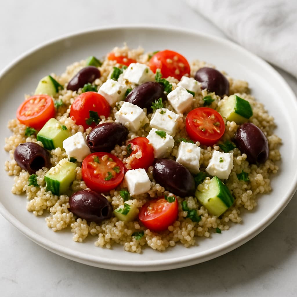 Greek Quinoa Salad — FamilyPlate recipe