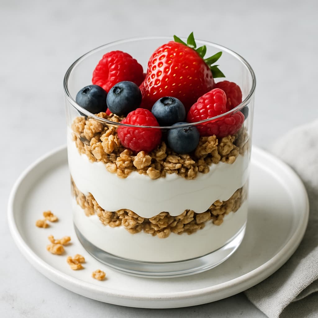 Greek Yogurt Parfait — FamilyPlate recipe