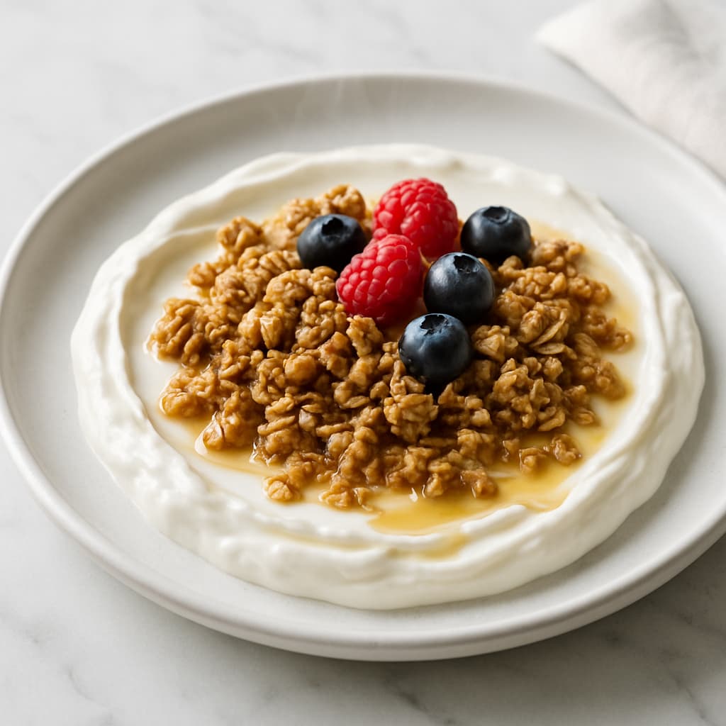 Greek Yogurt with Granola — FamilyPlate recipe