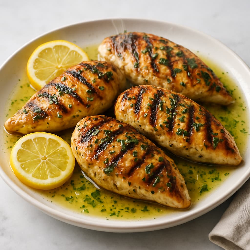 Grilled Lemon Herb Chicken — FamilyPlate recipe
