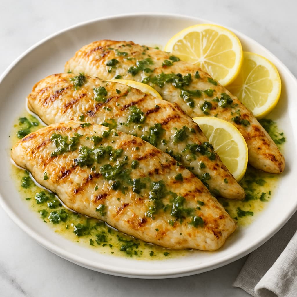 Grilled Lemon Herb Fish — FamilyPlate recipe