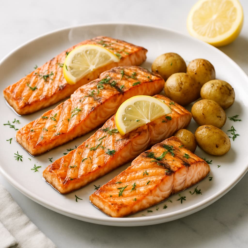 Grilled Salmon — FamilyPlate recipe