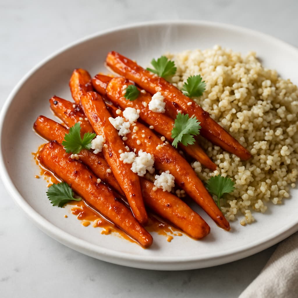 Harissa Roasted Carrot Salad — FamilyPlate recipe