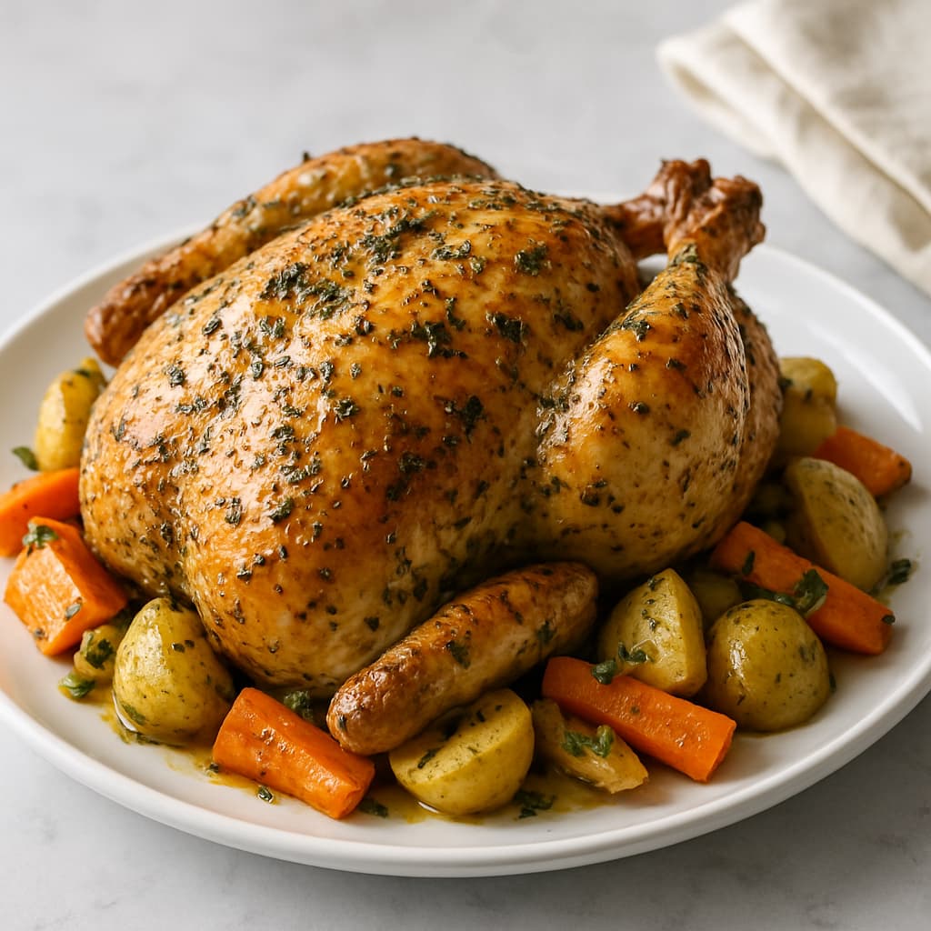 Herb Roasted Chicken — FamilyPlate recipe