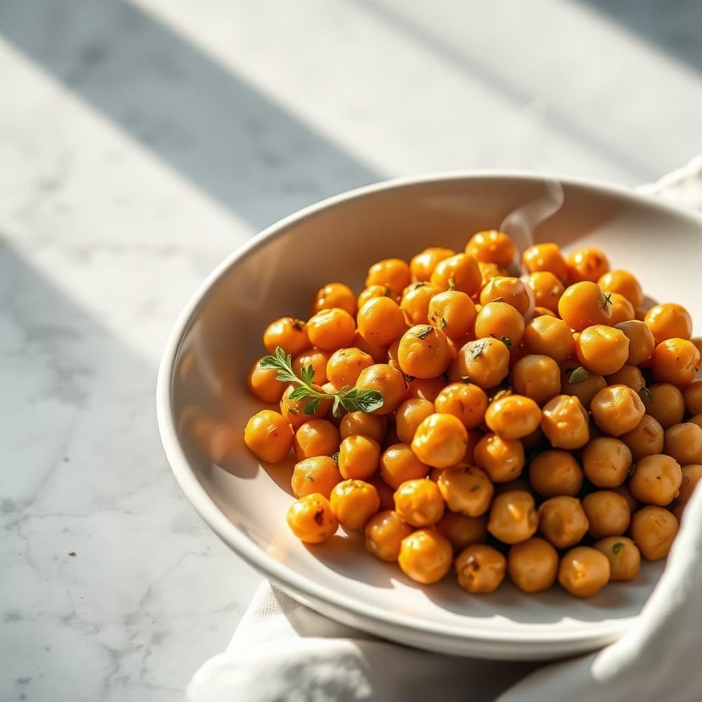 Herb Roasted Chickpeas — FamilyPlate recipe