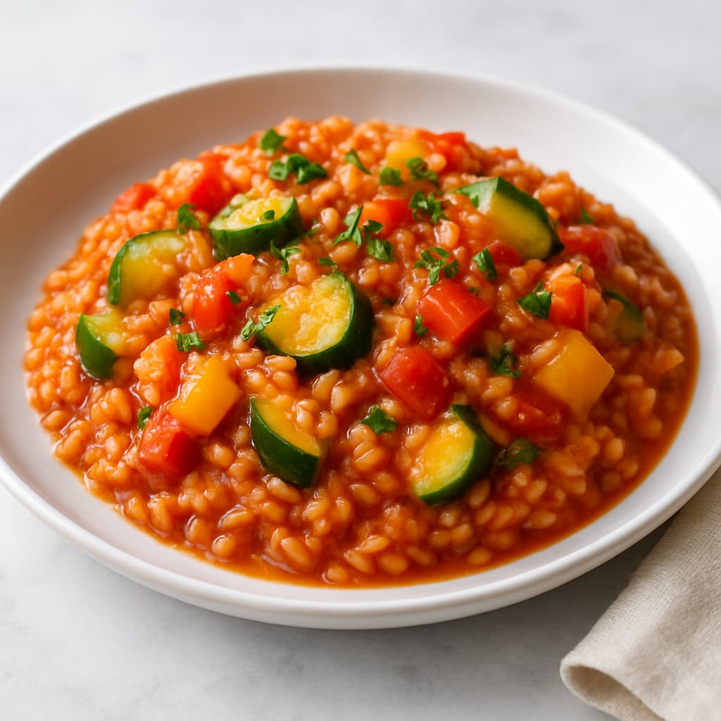 Italian Vegetable Rice Bowl — FamilyPlate recipe