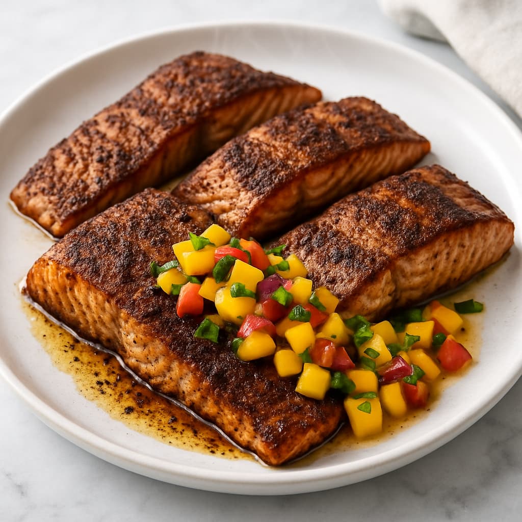Jamaican Jerk Salmon — FamilyPlate recipe