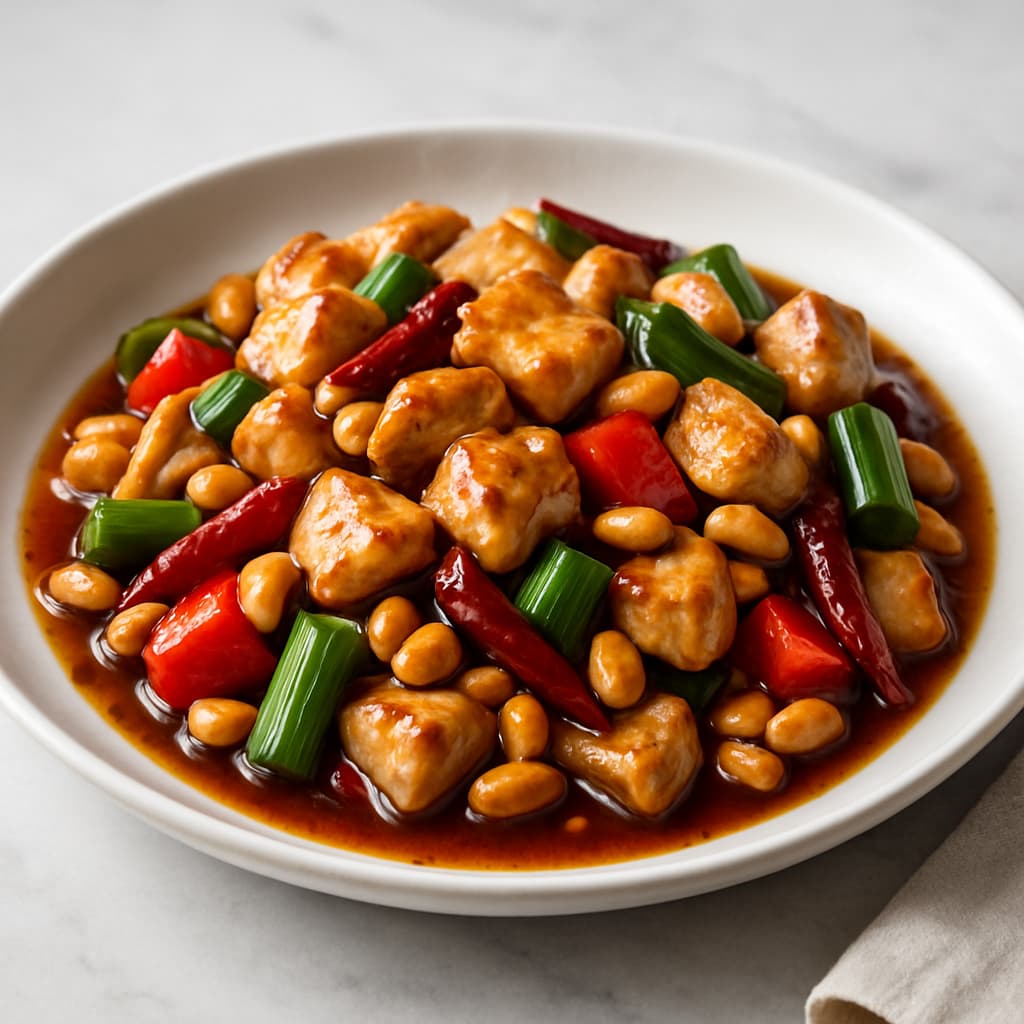 Kung Pao Chicken Stir-Fry — FamilyPlate recipe