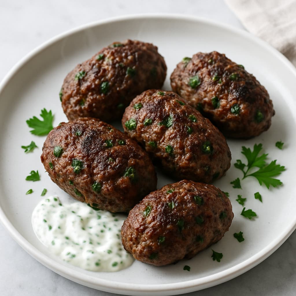 Lamb Kofta with Tzatziki — FamilyPlate recipe