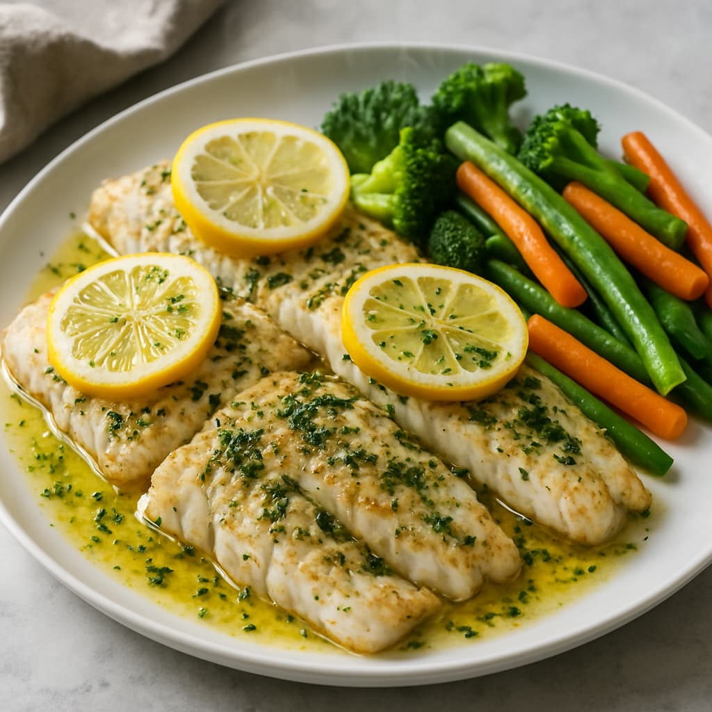 Lemon Herb Baked Fish — FamilyPlate recipe
