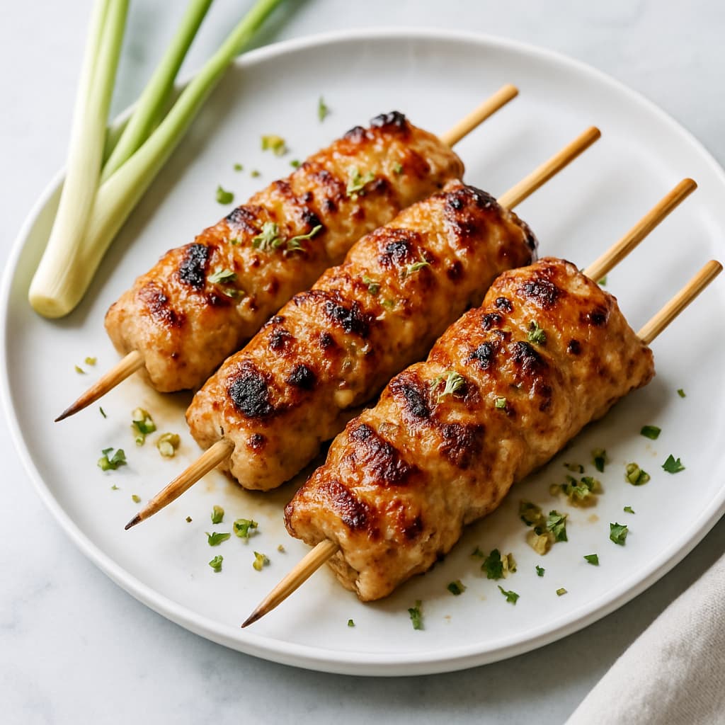 Lemongrass Chicken Skewers — FamilyPlate recipe