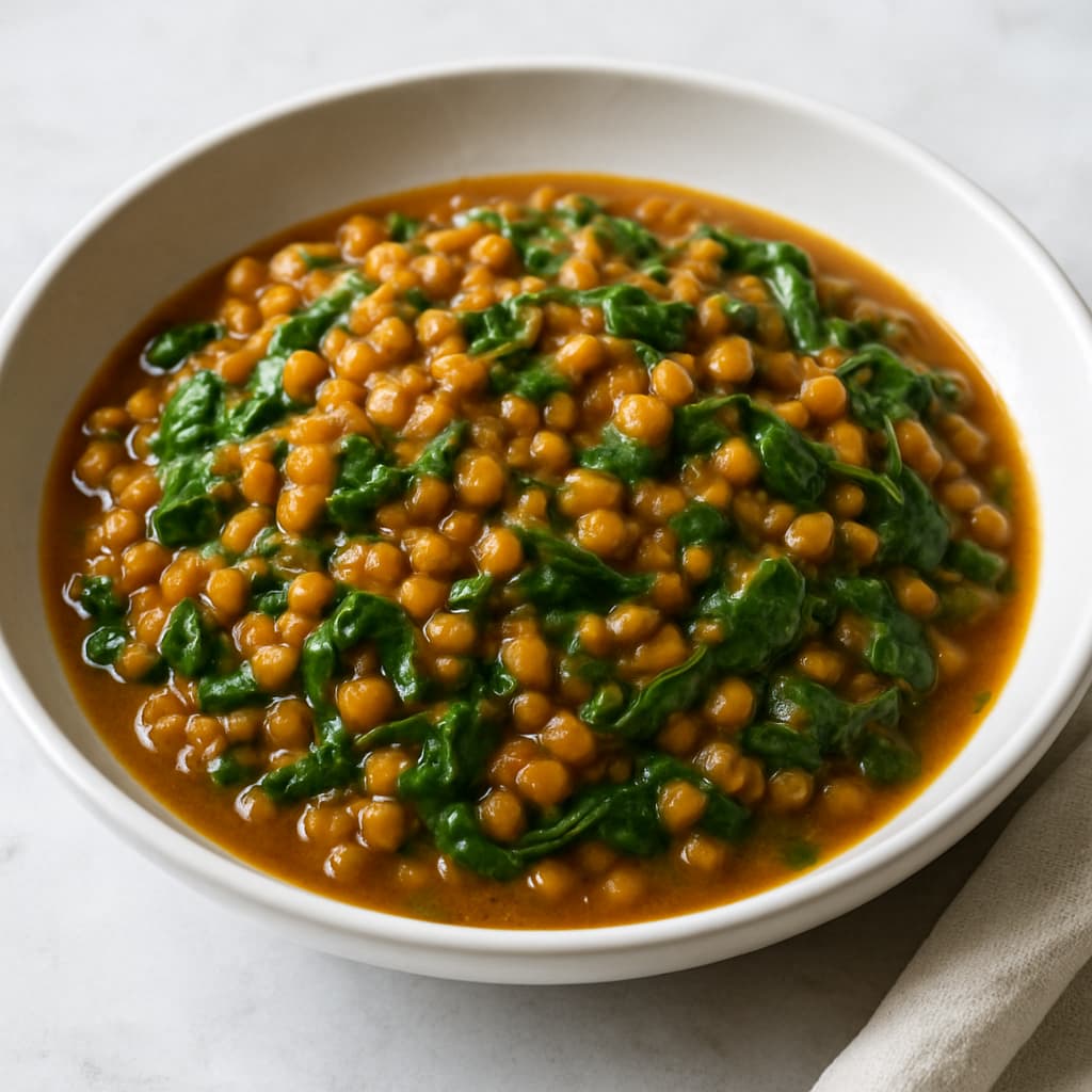 Lentil and Spinach Curry — FamilyPlate recipe