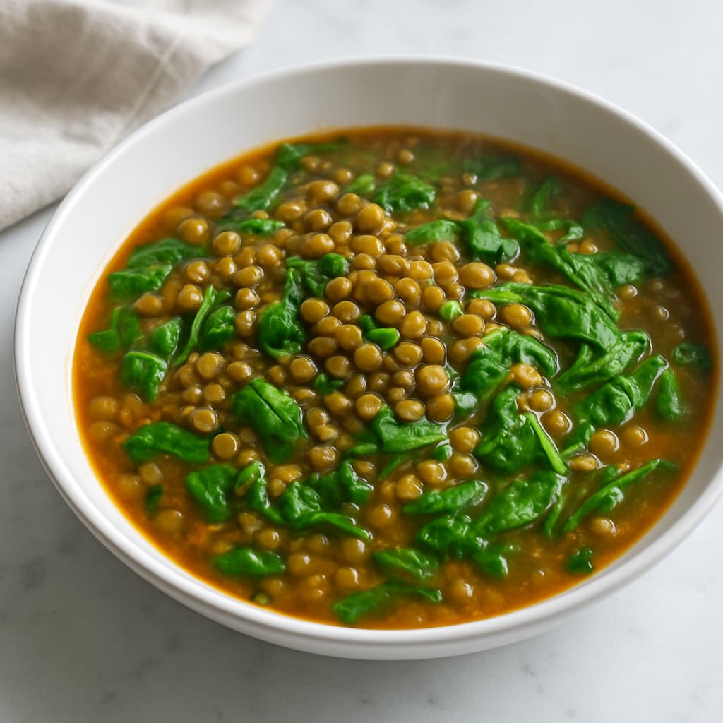 Lentil and Spinach Soup — FamilyPlate recipe