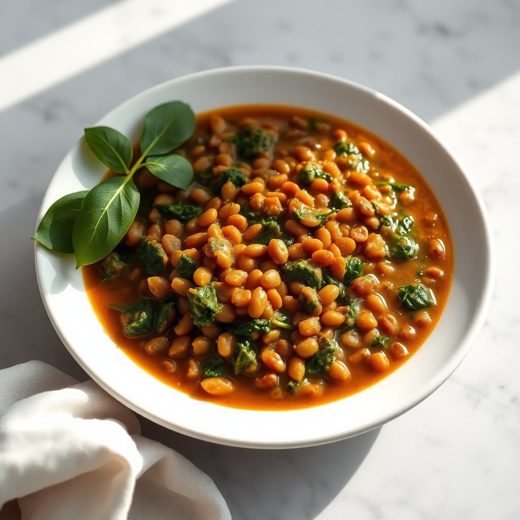 Lentil and Spinach Stew — FamilyPlate recipe