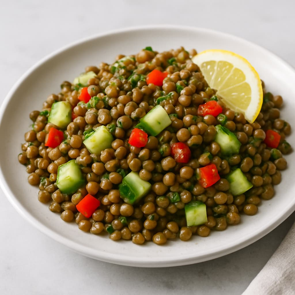 Lentil Salad with Cucumber — FamilyPlate recipe