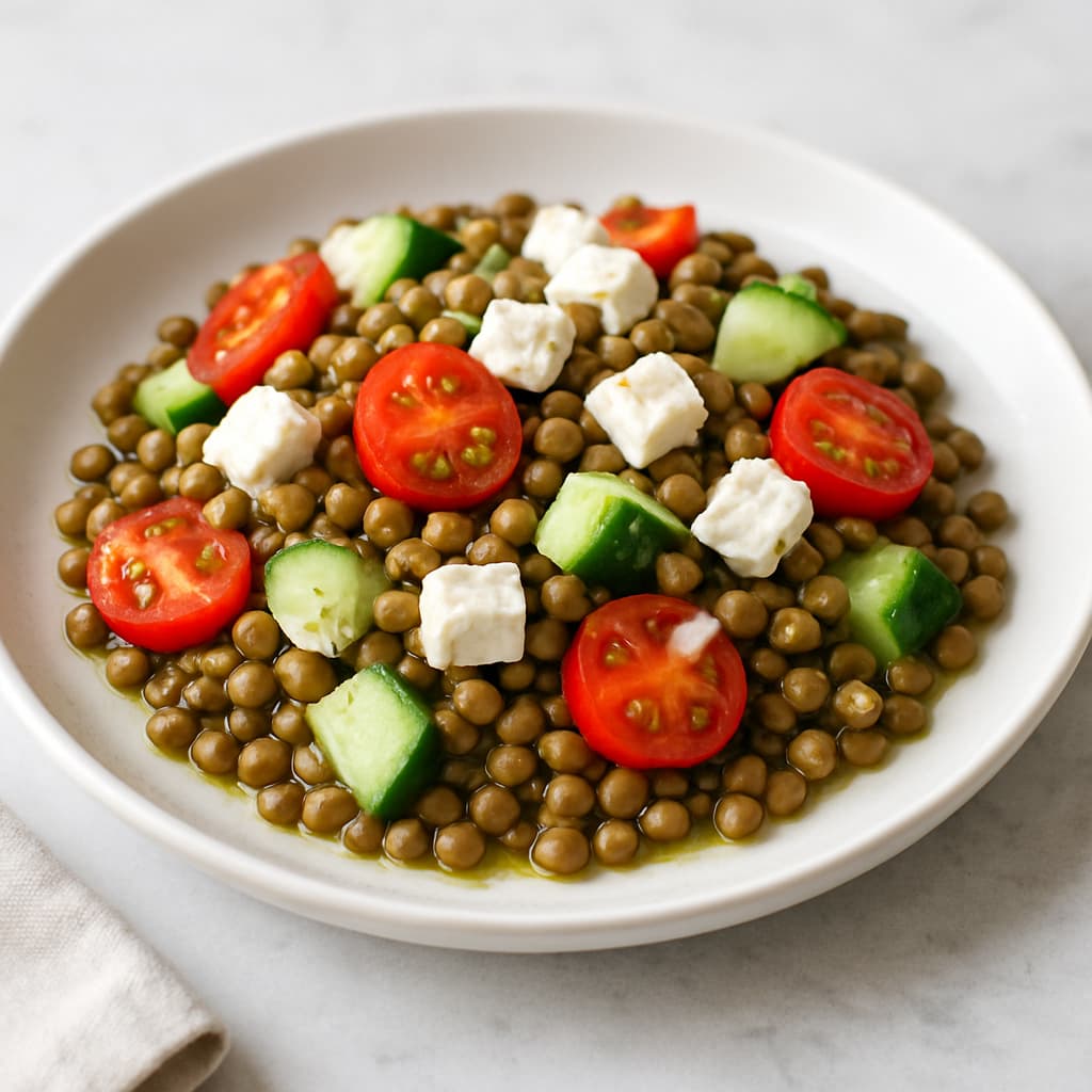 Lentil Salad with Feta — FamilyPlate recipe