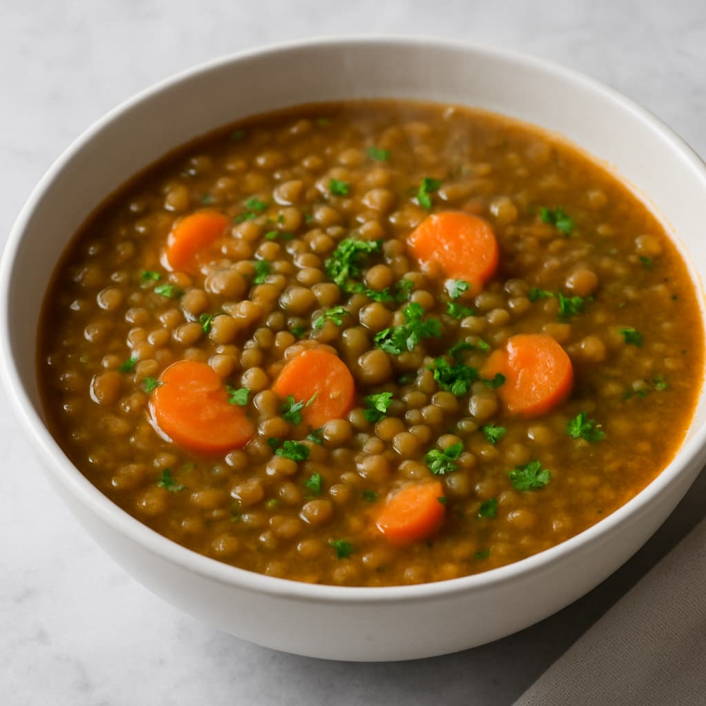 Lentil Soup with Carrots — FamilyPlate recipe