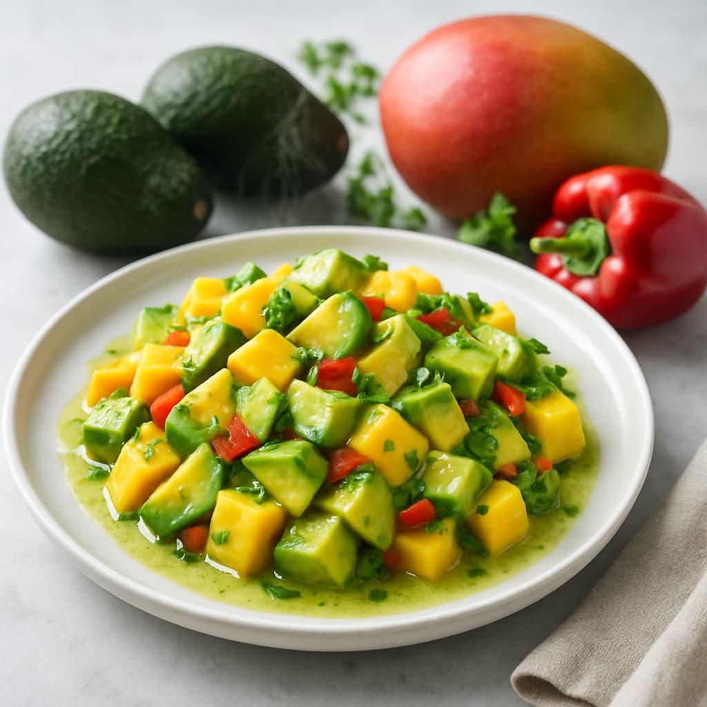 Mango Avocado Salad — FamilyPlate recipe