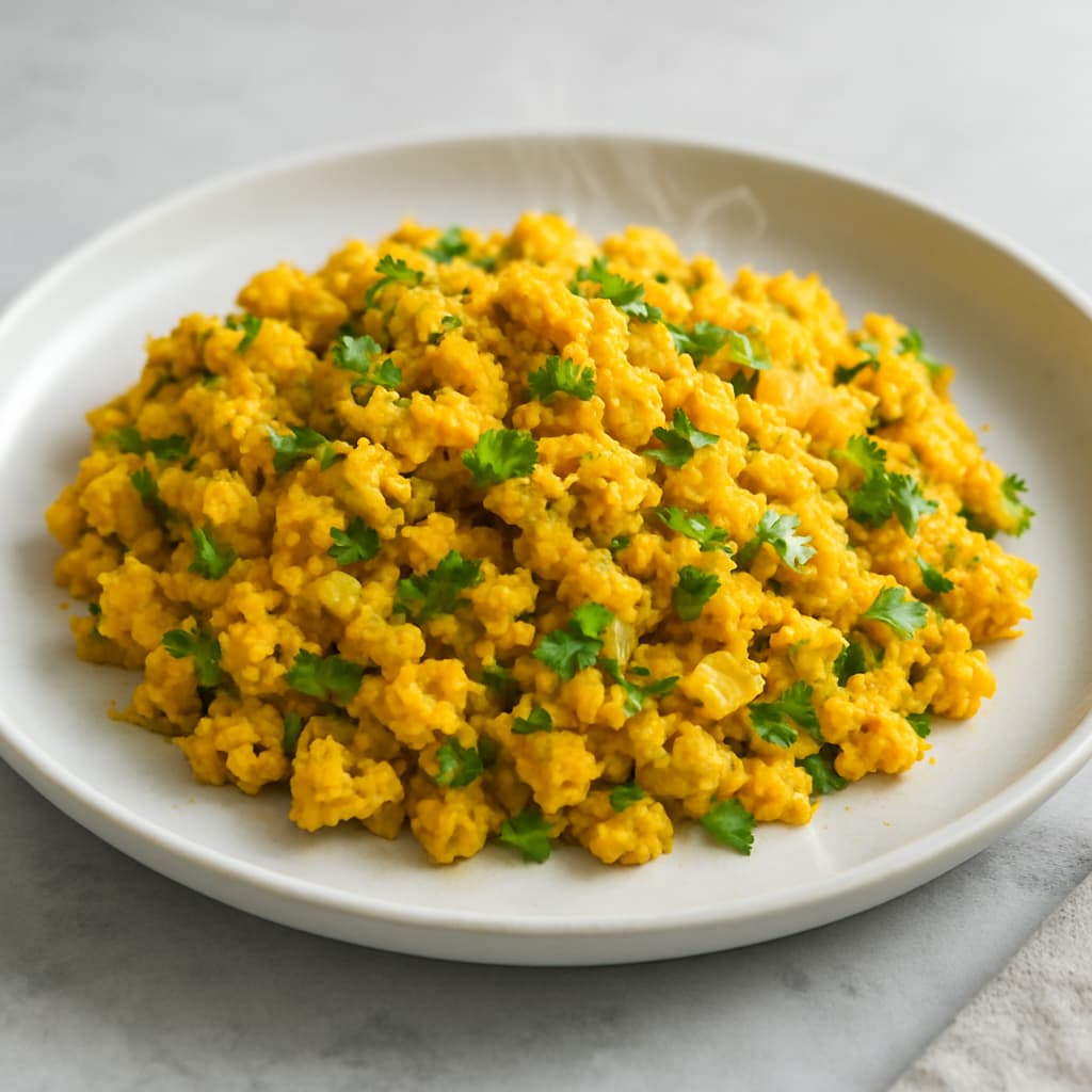 Masala Scrambled Eggs — FamilyPlate recipe