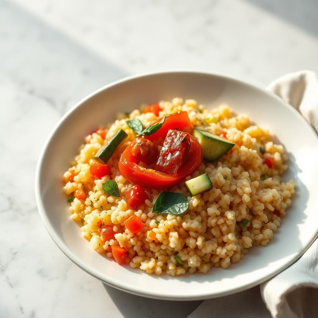 Mediterranean Couscous Bowl — FamilyPlate recipe