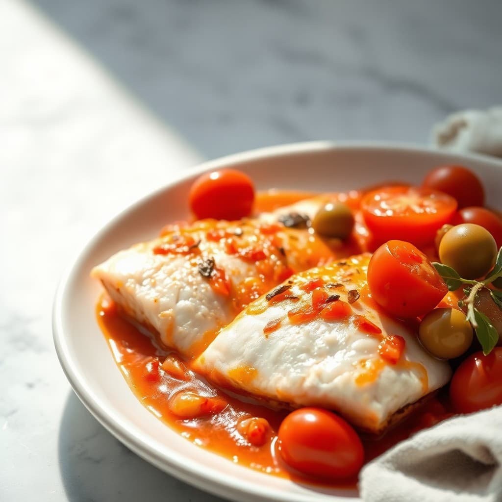 Mediterranean Fish Bake — FamilyPlate recipe