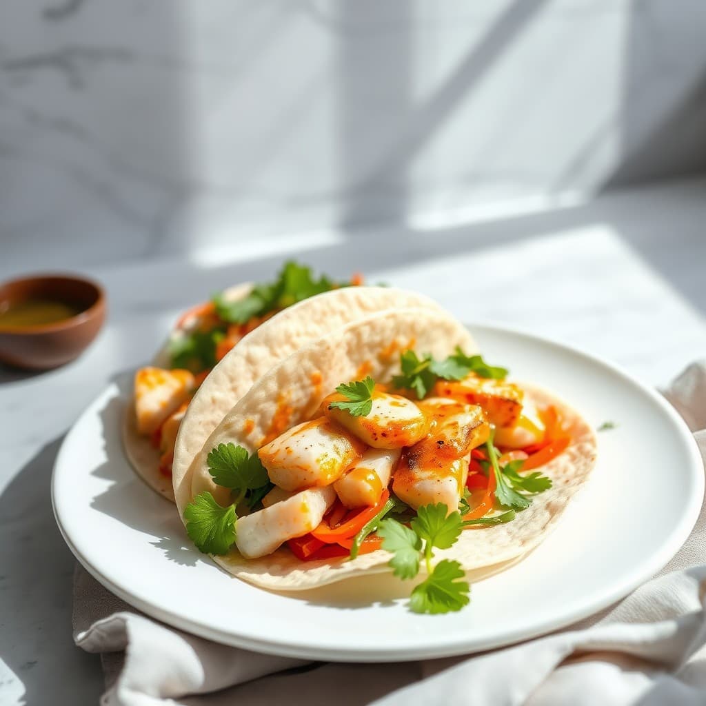 Mediterranean Fish Tacos — FamilyPlate recipe
