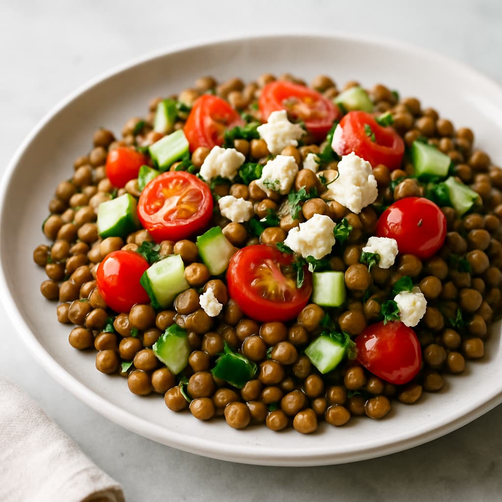 Mediterranean Lentil Salad — FamilyPlate recipe