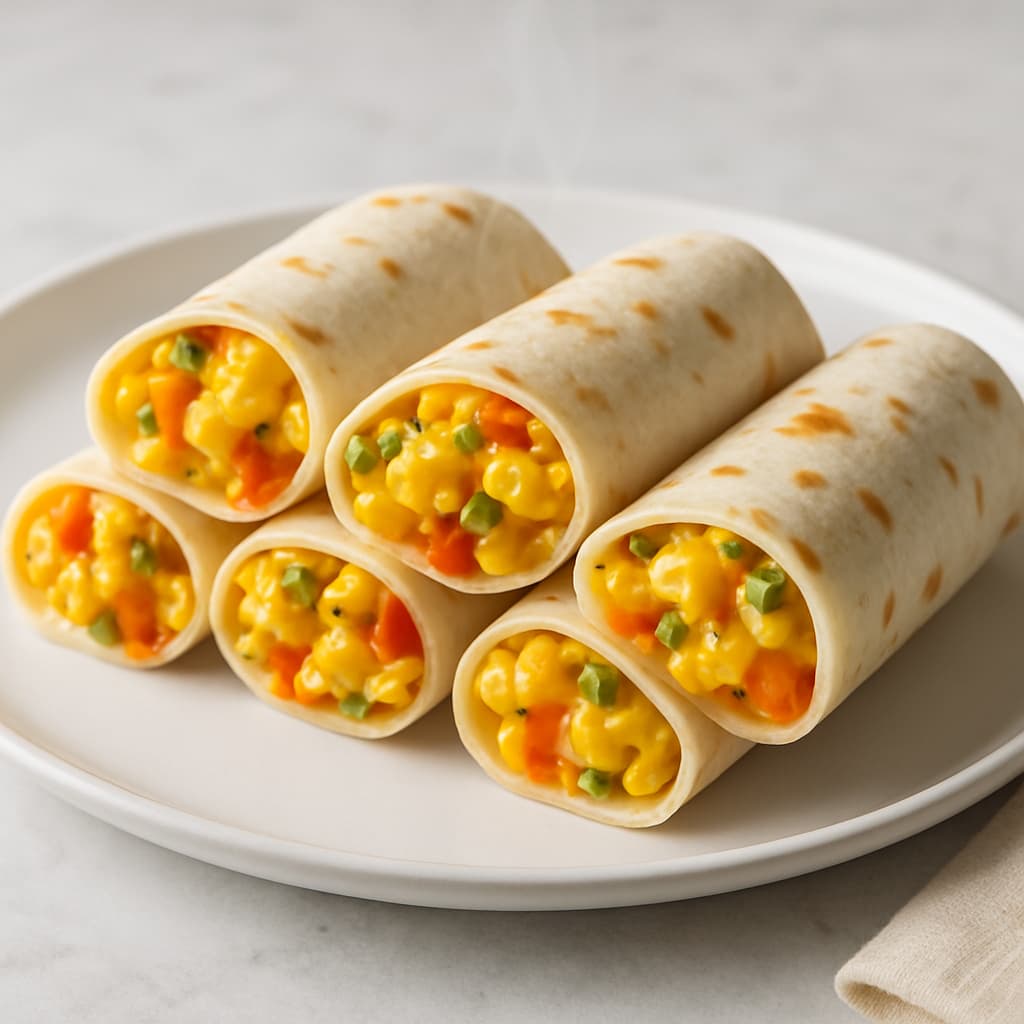 Mini Breakfast Burritos — FamilyPlate recipe