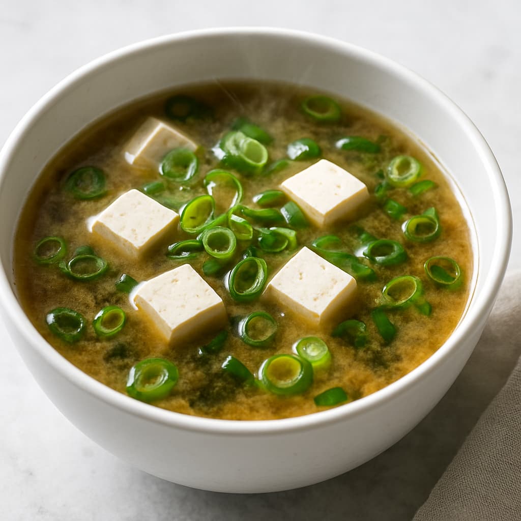 Miso Soup with Tofu — FamilyPlate recipe