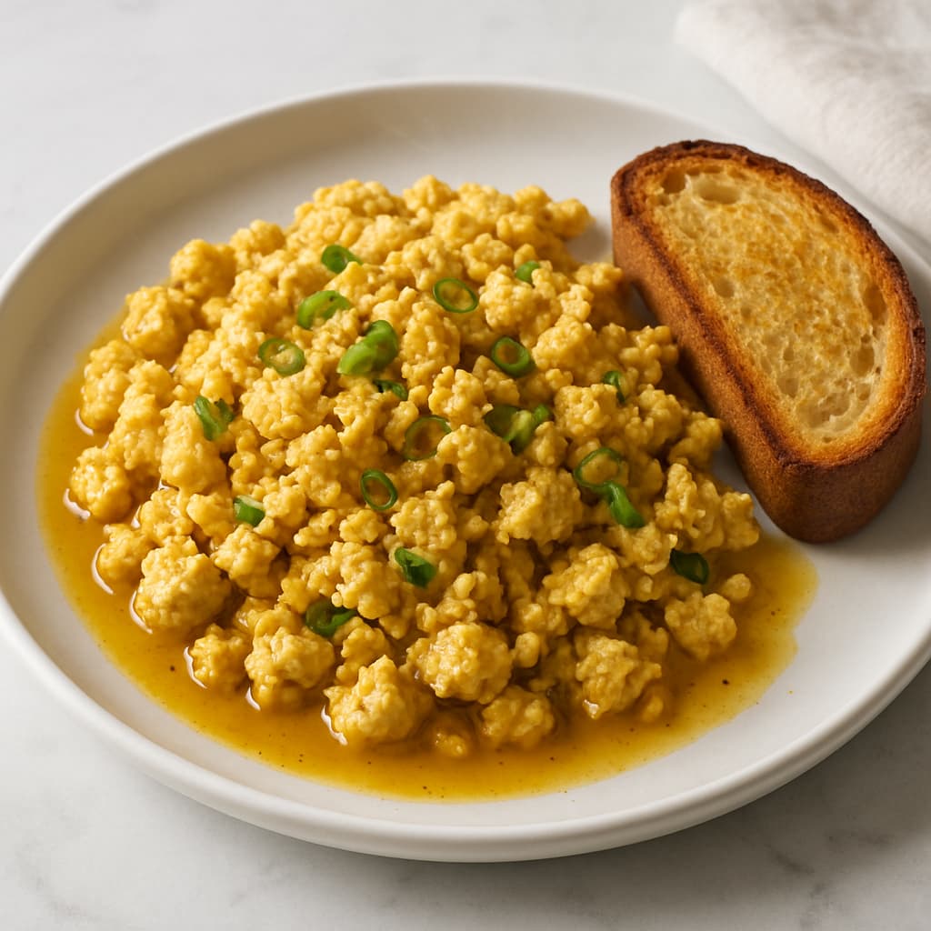 Miso Tofu Scramble — FamilyPlate recipe