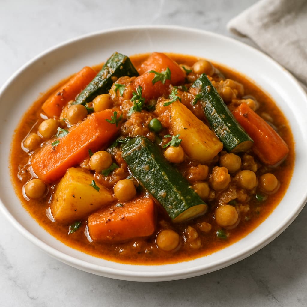 Moroccan Vegetable Tagine — FamilyPlate recipe