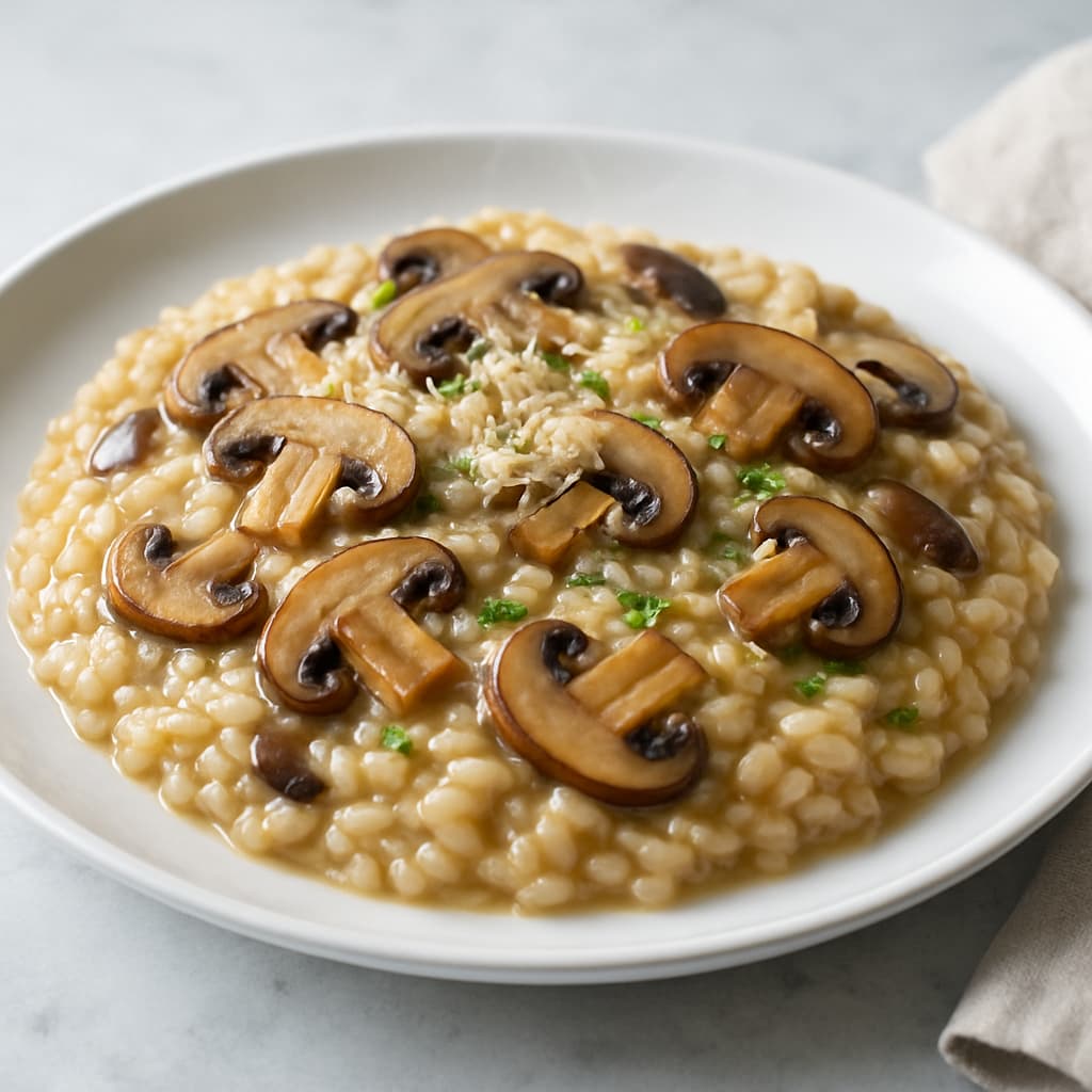 Mushroom Risotto — FamilyPlate recipe