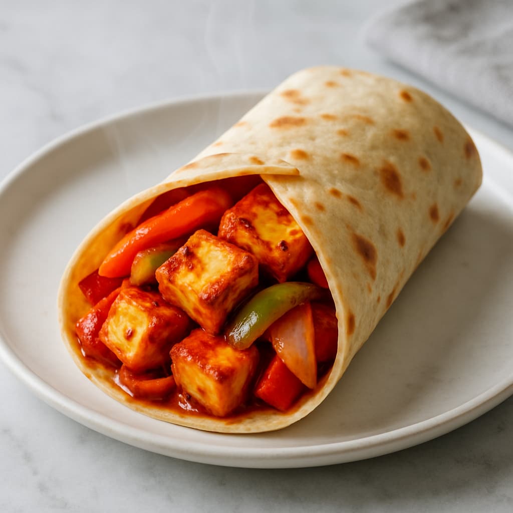 Paneer Tikka Wrap — FamilyPlate recipe