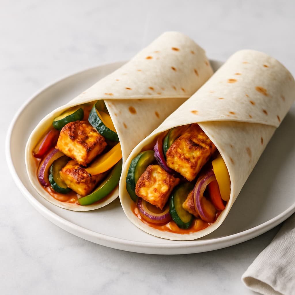 Paneer Tikka Wraps — FamilyPlate recipe
