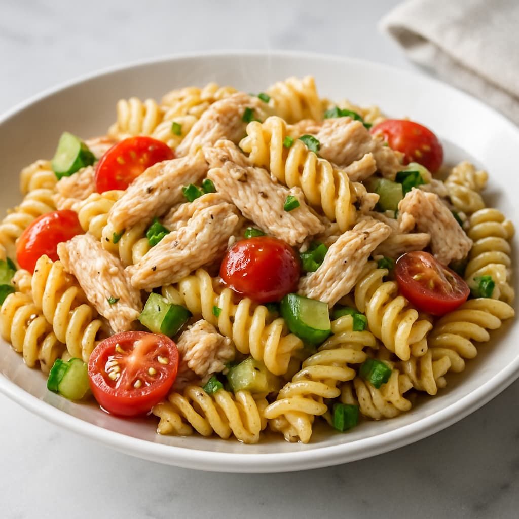 Pasta Salad with Chicken — FamilyPlate recipe