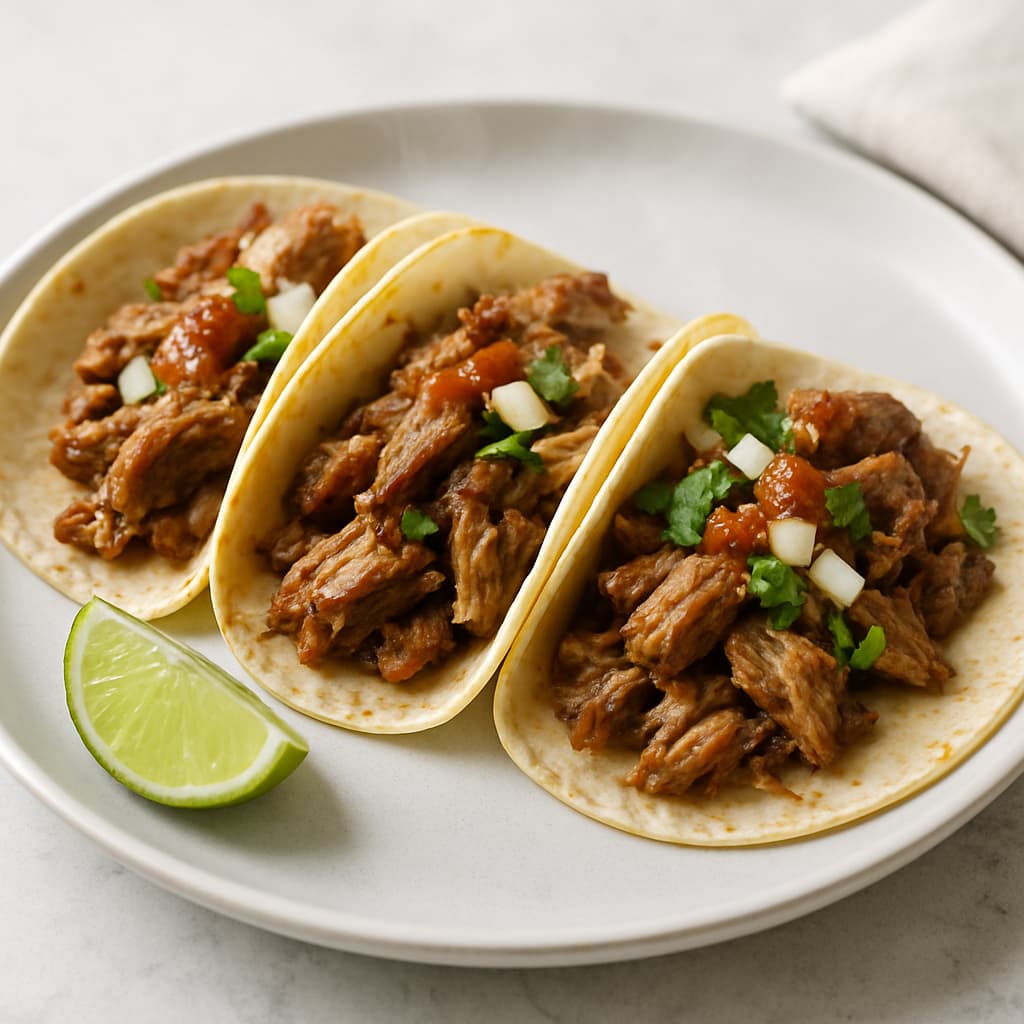 Pork Carnitas Tacos — Mexican family meal