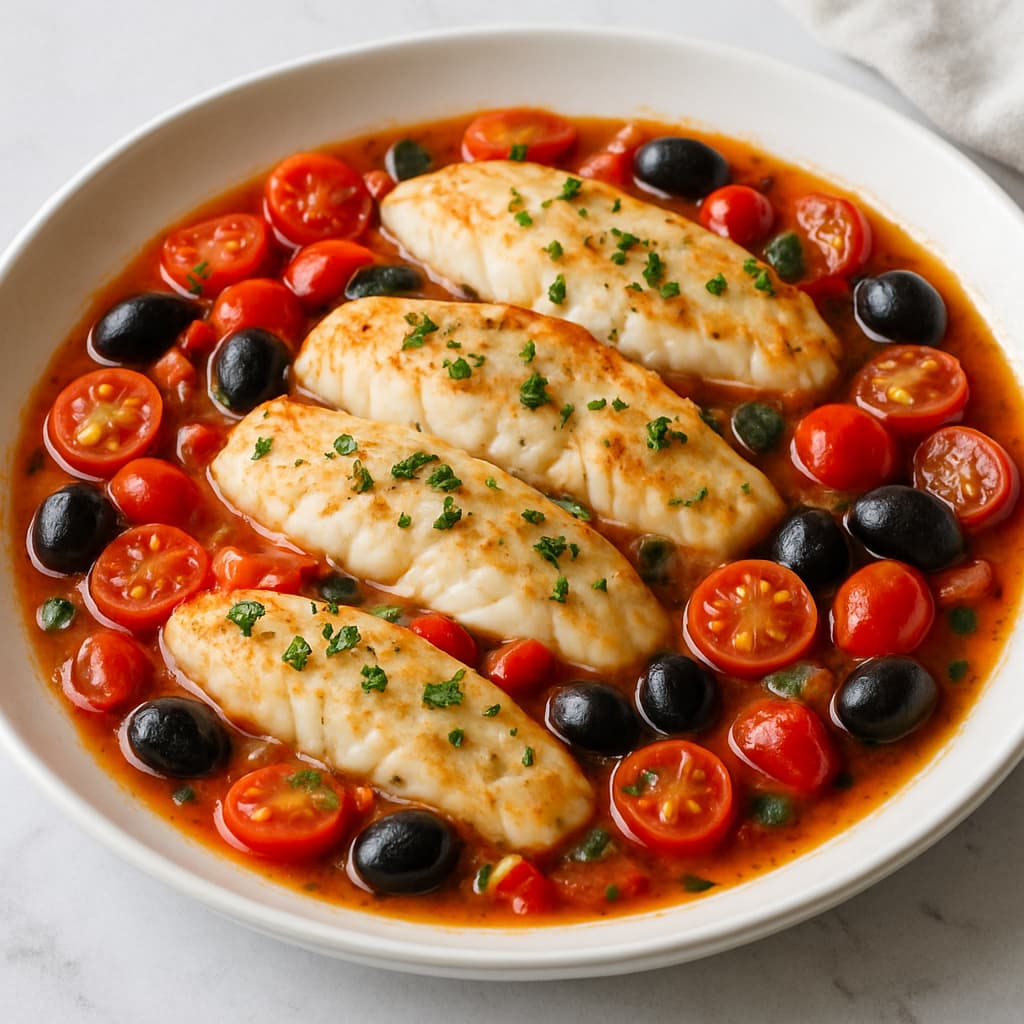Provencal Baked Fish — FamilyPlate recipe