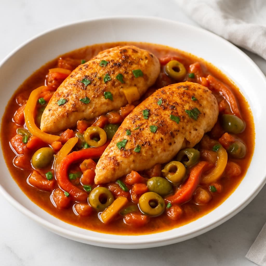 Quick Moroccan Chicken Skillet — FamilyPlate recipe