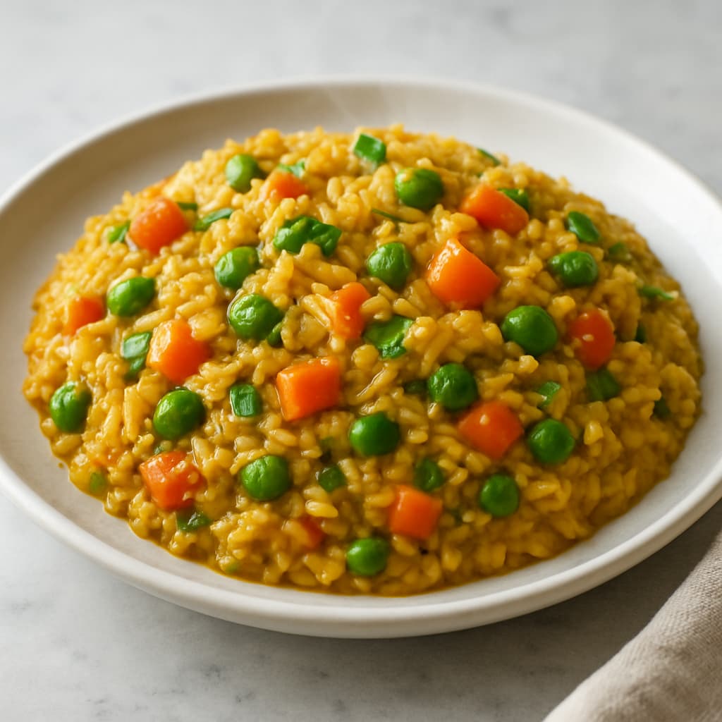 Quick Vegetable Masala Khichdi — FamilyPlate recipe