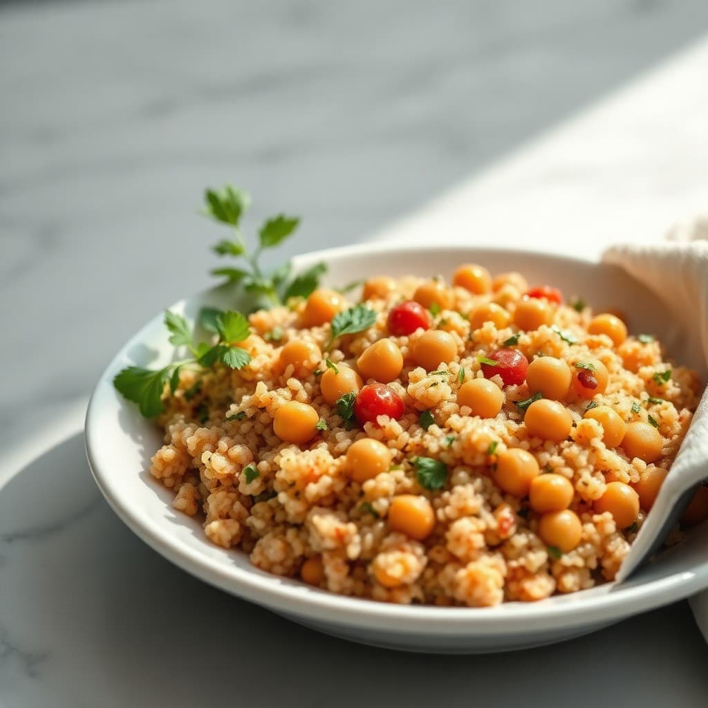 Quinoa and Chickpea Bowl — FamilyPlate recipe