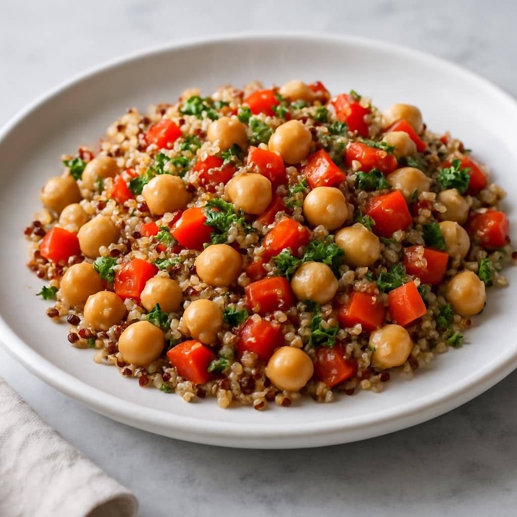 Quinoa and Chickpea Salad — FamilyPlate recipe