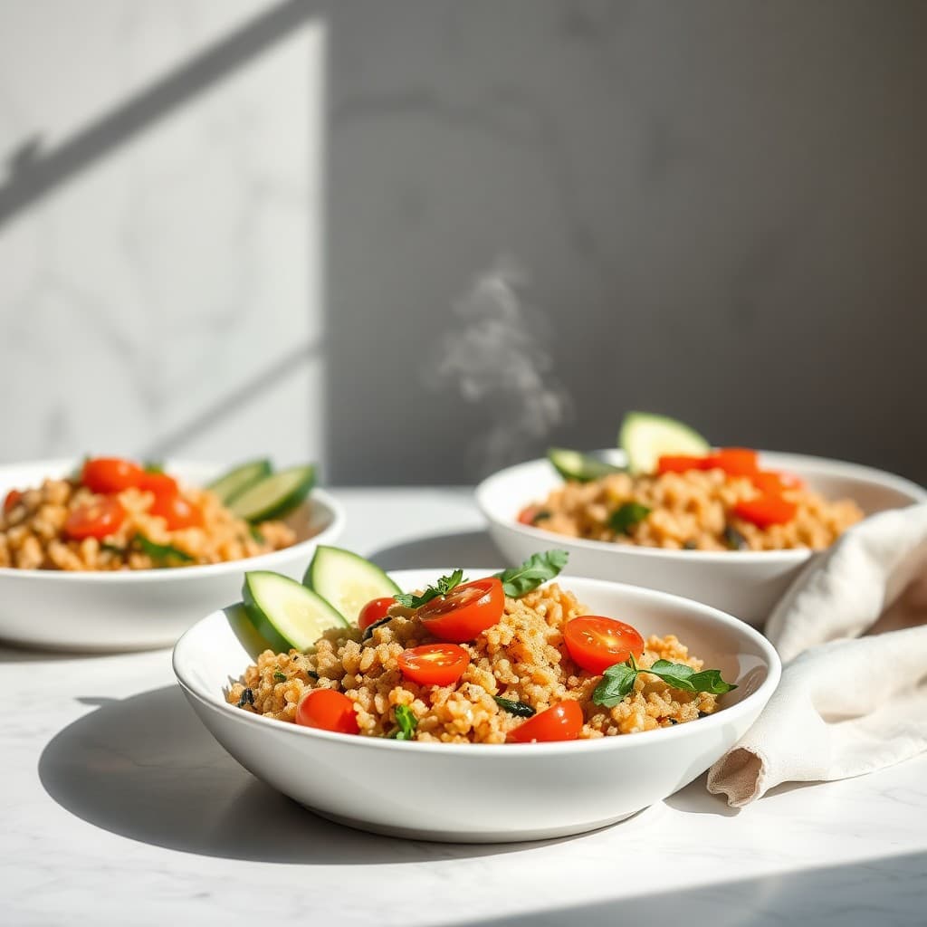 Quinoa & Veggie Bowls — FamilyPlate recipe