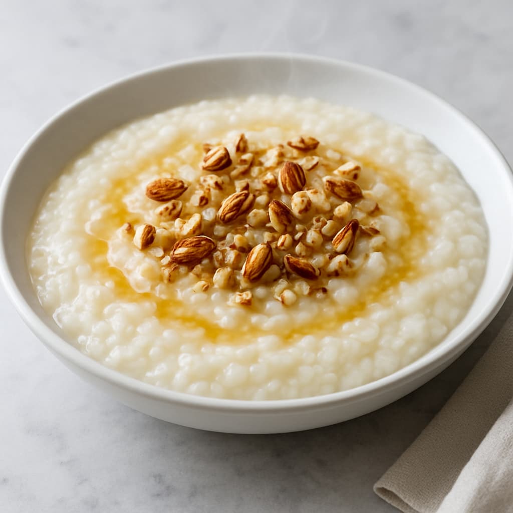 Rice Porridge with Honey — FamilyPlate recipe