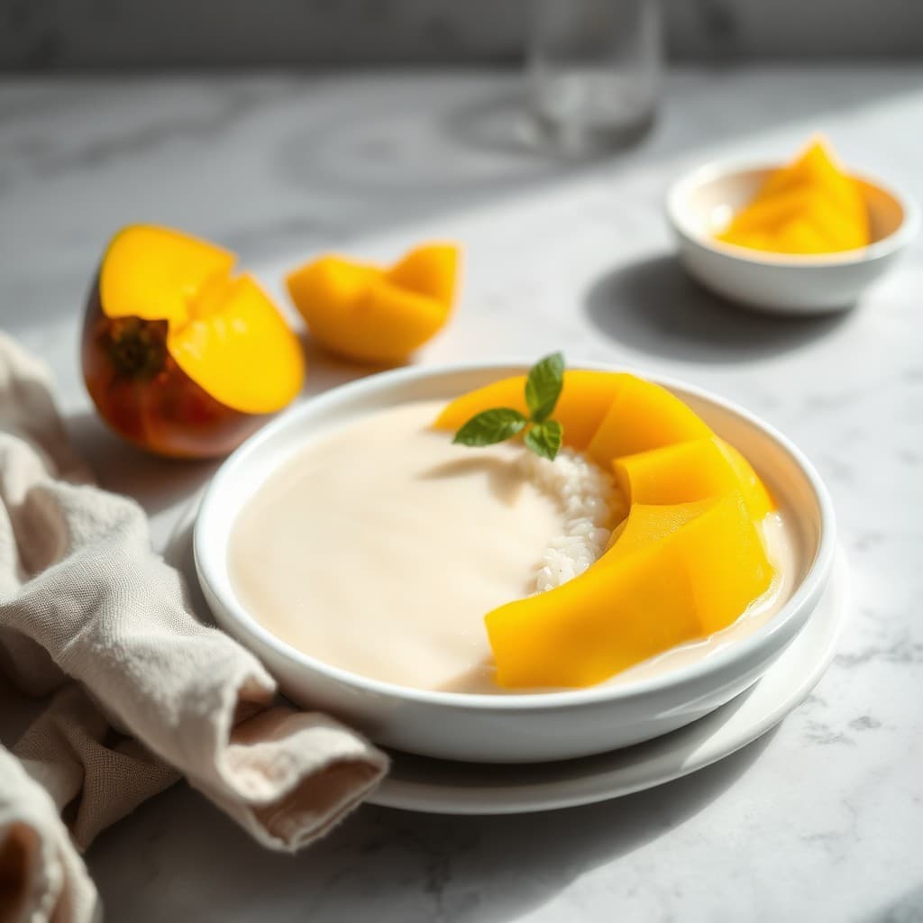 Rice Pudding with Mango — FamilyPlate recipe