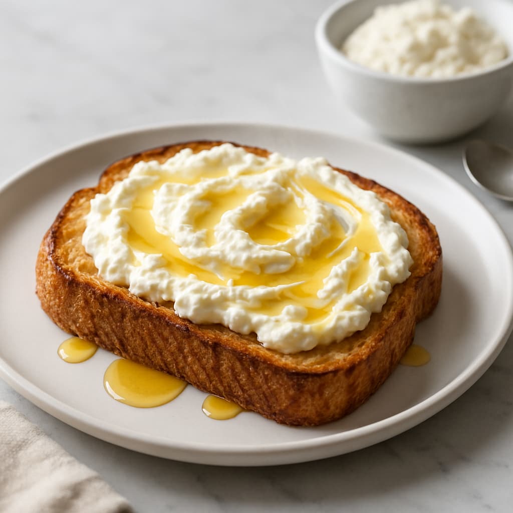 Ricotta and Honey Toast — FamilyPlate recipe